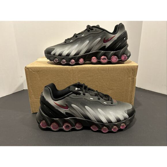 Size 8M/9.5W Nike Air Max DN8 Black DK Smoke Grey Pink Blast IH4119 004 NEW OG B main image 12